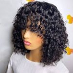Wear & Go Glueless Water Wave Curls Machine Made Bob Wig - Image 3