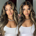 Balayage Highlight Wig Straight/Body Wave 6×5 HD Wear Go Glueless Pre-Cut Lace Wig - Image 4