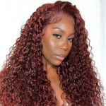 Wear Go Reddish Brown Color Deep Wave 6×5 Pre-Cut HD Lace Glueless Human Hair Wig - Image 9