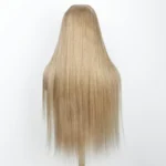 Cozy Blonde Color Straight Human Hair Barbie 13×4 HD Lace Frontal Wig Pre Plucked Hairline - Image 5