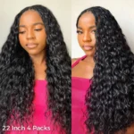 Beach Curly Miracle knots Crochet Human Hair Extension for Boho Braids Protective Hairstyle - Image 5