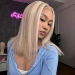 Blonde Highlight Color Bob Human Hair 6×5 13×6 HD Lace Glueless Wig P16/613 Pre Bleached & Plucked - Image 4