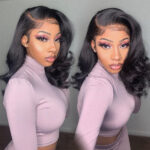 Short Body Wave Wear Go Glueless 6×5 13×4 HD Pre-Cut Lace Wig Barrel Curls 100% Human Hair - Image 10