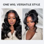 Drawstring MyOwn Hairline 360 Lace Body Wave Glueless Wig 100% Human Hair Pre Everything - Image 4