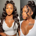 Drawstring MyOwn Hairline 360 Lace Body Wave Glueless Wig 100% Human Hair Pre Everything - Image 8