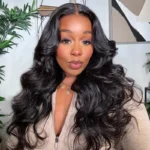 Body Wave 6×5 Wear Go Glueless Pre Cut HD Lace Closure Wig Bleached Knots Natural Hairline