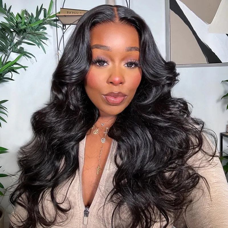 Body Wave 6×5 Wear Go Glueless Pre Cut HD Lace Closure Wig Bleached Knots Natural Hairline Body Wave 6×5 Wear Go Glueless Pre Cut HD Lace Closure Wig Bleached Knots Natural Hairline - Image 1