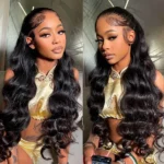 Pre Bleached Knots | Body Wave 13×6 HD Lace Front Wig Pre Plucked Glueless Human Hair Wig - Image 7