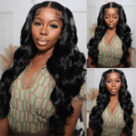 Pre Bleached Knots | Body Wave 13×6 HD Lace Front Wig Pre Plucked Glueless Human Hair Wig - Image 9
