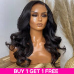 Body Wave/Straight HD Lace Wig 100% Human Hair Wigs 180% Density