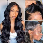Body Wave Hair 6×5 Glueless 13×4 13×6 HD Lace Front Wig Brazilian Human Hair Pre Plucked & Bleached - Image 4