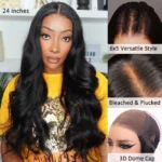 Body Wave Hair 6×5 Glueless 13×4 13×6 HD Lace Front Wig Brazilian Human Hair Pre Plucked & Bleached - Image 9