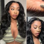 Pull Go Glueless Loose Body Wave 6×5 13×6 HD Lace Drawstring Human Hair Wig Pre Bleached Knots - Image 7