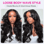 Flash Deal Loose Body Wave 6×5 13×6 HD Lace Drawstring Pull Go Glueless Human Hair Wig - Image 3