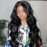 Pull Go Glueless Loose Body Wave 6×5 13×6 HD Lace Drawstring Human Hair Wig Pre Bleached Knots - Image 15