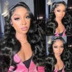 Pull Go Glueless Loose Body Wave 6×5 13×6 HD Lace Drawstring Human Hair Wig Pre Bleached Knots - Image 13