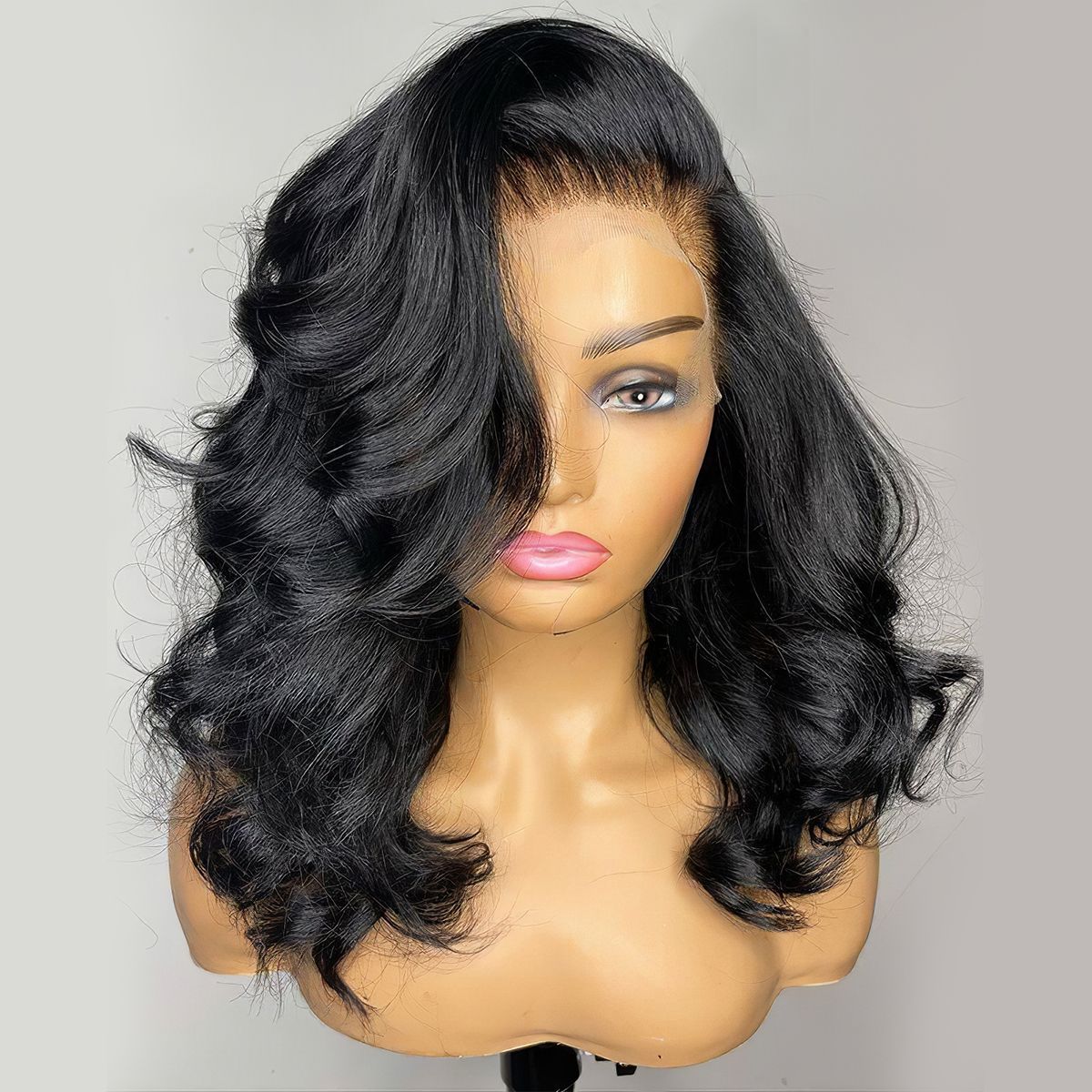 Barrel Curls Glueless Lace Wig 6×5 / 13×4 Undetectable HD Lace Front Short Wigs 250% Barrel Curls Glueless Lace Wig 6×5 / 13×4 Undetectable HD Lace Front Short Wigs 250% - Image 1