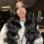 Body Wave U/V Part Human Hair Wig Pull & Go Beginner Friendly Half Wig For Black Women 200% Density - Image 9
