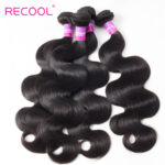 Brazilian Body Wave Virgin Hair 4 Bundles Recool Hair 10A High Quality Brazilian Hair Weave Bundles