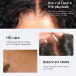 Wear Go Pre-Cut Lace Short Bouncy Curly wig Upgrade 6×5 Lace Deep Curly Glueless Wig - Image 7