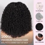 Wear Go Pre-Cut Lace Short Bouncy Curly wig Upgrade 6×5 Lace Deep Curly Glueless Wig - Image 5