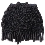 Burmese Curly Hair Weave 3/4 Bundles Raw Human Hair Quality with Spiral Curly Ends - Image 7