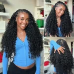Crochet Human Hair Extension for Boho Braids Pre-Separated Burmese Curly/Kinky Curly/Beach Curly - Image 9
