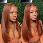 Trendy Layered Cut Wear Go Glueless 6×5 Lace Wig Brown/99J/Natural Black Color 100% Human Hair - Image 12