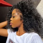 4C Edges Hairline | Curly Hair 6×5 13×4 HD Lace Frontal Glueless Human Hair Wig Realistic Kinky Hairline - Image 8