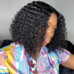 Short Curly Bob Wig 13×4 Glueless Lace Front Human Hair Wigs 150 Density - Image 3