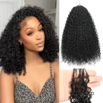 Kinky Curly Miracle knots Crochet Human Hair Extension for Boho Braids Protective Hairstyle - Image 6