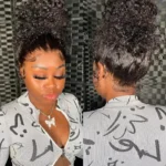 Curly Invisi-Strap 360 Lace Frontal Wigs Glueless Human Hair Pre Plucked & Bleached 180% Density - Image 6