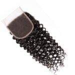 Tinashe Brazilian Curly Human Hair Weft With Closure 100% Virgin Human Hair 4 Bundles With 5×5 Closure - Image 6