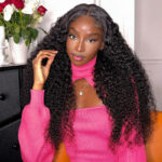 Curly Human Hair Wear Go Glueless 6×5 Pre Cut HD Lace Wig Pre Bleached Knots Ear Fit C Cap - Image 9