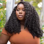 12A Quality Coily Curly 6×5 Closure Pull Go Glueless Super Double Drawn Human Hair Wig - Image 3