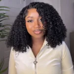 Side Part Curly Wig 9×6 PartingMax Lace Human Hair Glueless Wig Pre Plucked M-Cap 200% Density - Image 6