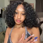 Deep Wave Glueless Bob Human Hair Wig 6×5 HD Lace Pre Everything Natural Look 180% Density - Image 3