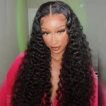 Brazilian Deep Wave 3 Bundles With 5×5 Lace Closure 100% Unprocessed Human Hair Hot Sale - Image 6