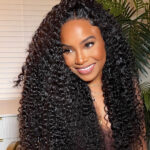 Deep Wave 13×6 Full Frontal HD Lace Flexi Fit Drawstring Curly Human Hair Wig Pre Everything - Image 3