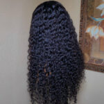 Brazilian Deep Wave 13×4 Full Frontal 13×6 HD Lace Glueless Wig Bleached Knots Plucked Hairline 180% Density - Image 7