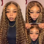 Highlight Deep Wave Honey Blonde 6×5 Wear Go 13×4 HD Lace Front Wig Mix Color 4/27 Human Hair Wigs - Image 6