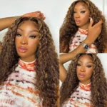 Highlight Deep Wave Honey Blonde 6×5 Wear Go 13×4 HD Lace Front Wig Mix Color 4/27 Human Hair Wigs - Image 9