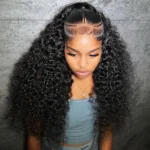Pre Braided Deep Wave Glueless Human Hair Wig 9×6 Lace Pre Everything Flexi-Fit Cap With Knots Bleached - Image 4