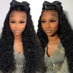 Pre Braided Deep Wave Glueless Human Hair Wig 9×6 Lace Pre Everything Flexi-Fit Cap With Knots Bleached - Image 8