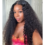 Deep Wave 6×5 13×4 HD Lace Human Hair Wigs Pre Plucked Curly Wig 200% Density - Image 12
