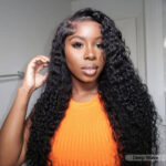 5×5 HD Lace Closure Wig Deep Wave Gorgeous Water Wave/Curly Wig 180% Density - Image 2