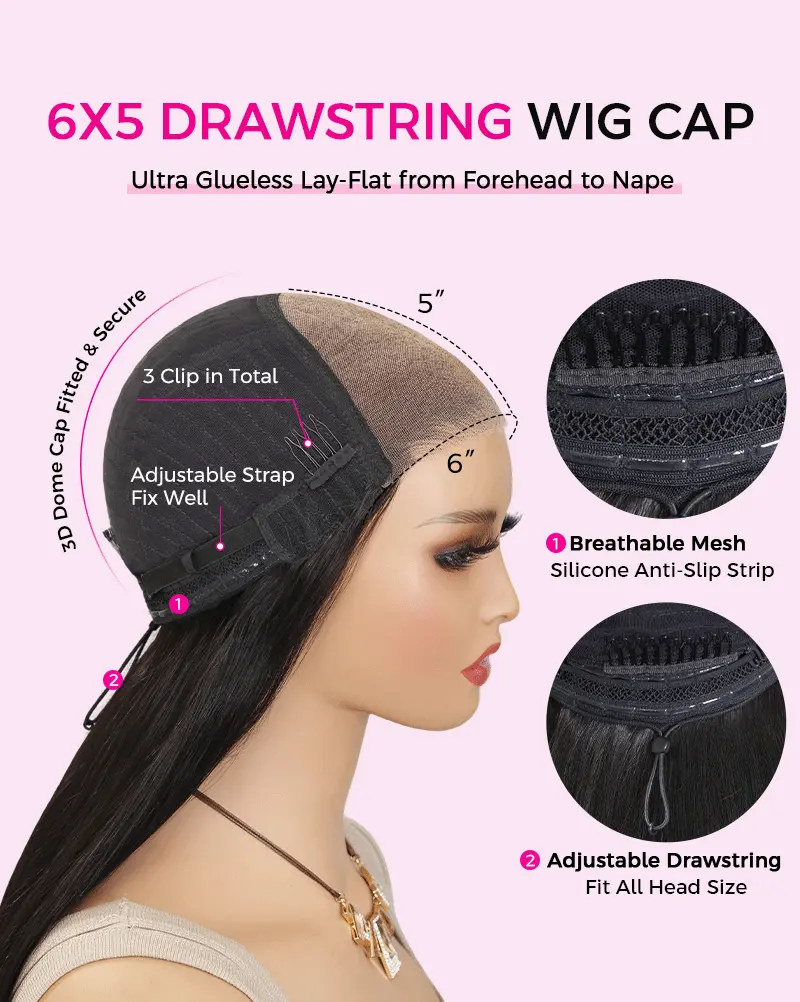 Glueless-wig-description