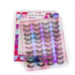 5D Mink Eyelashes 20 Pairs Soft Handmade Wispy Volume Natural Eyelashes 5 Different Styles