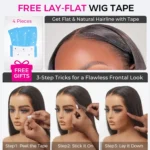 Pre Bleached Knots | Body Wave 13×6 HD Lace Front Wig Pre Plucked Glueless Human Hair Wig - Image 12