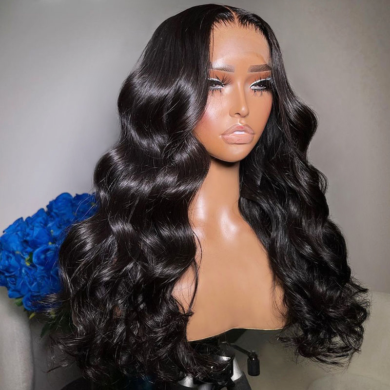 Pre Bleached Knots | Body Wave 13×6 HD Lace Front Wig Pre Plucked Glueless Human Hair Wig Pre Bleached Knots | Body Wave 13×6 HD Lace Front Wig Pre Plucked Glueless Human Hair Wig - Image 1